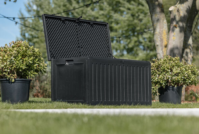 Handige opbergkoffer van 270 of 390 liter