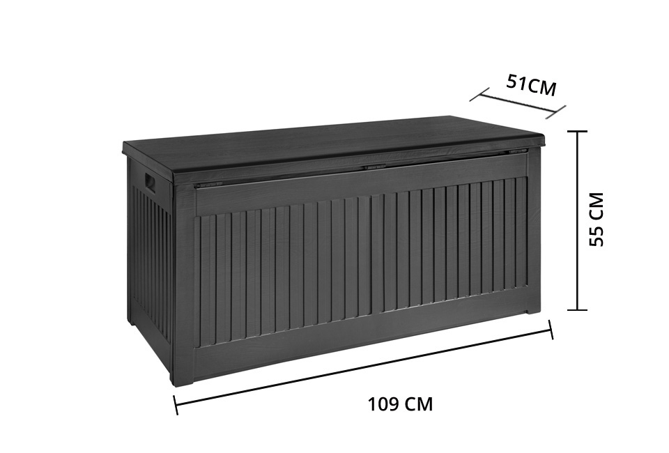Handige opbergkoffer van 270 of 390 liter