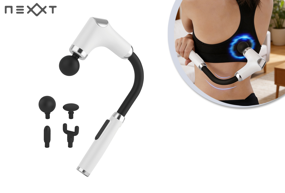 Oplaadbaar massagepistool voor soepele spieren
