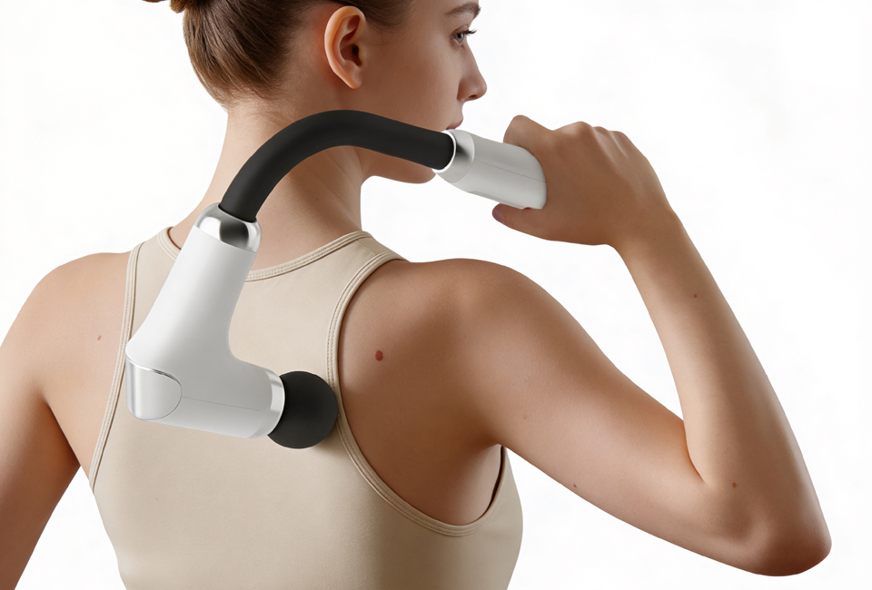 Oplaadbaar massagepistool voor soepele spieren