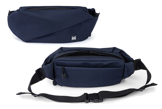 Sac banane pratique et spacieux avec plusieurs poches zippées