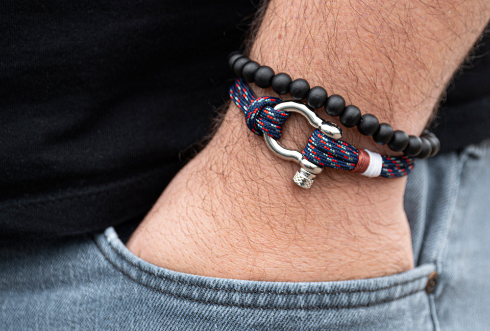 Bracciale alla moda da uomo di Di Lusso