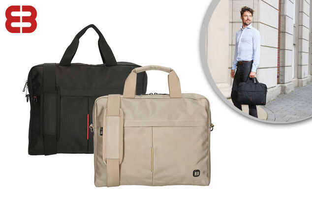Jetzt kaufen: Laptoptasche mit verstellbarem Schultergurt - 56% Rabatt