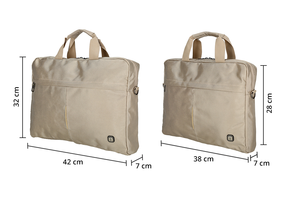 Borsa pratica per laptop con scomparti intelligenti