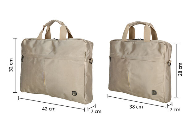 Borsa pratica per laptop con scomparti intelligenti
