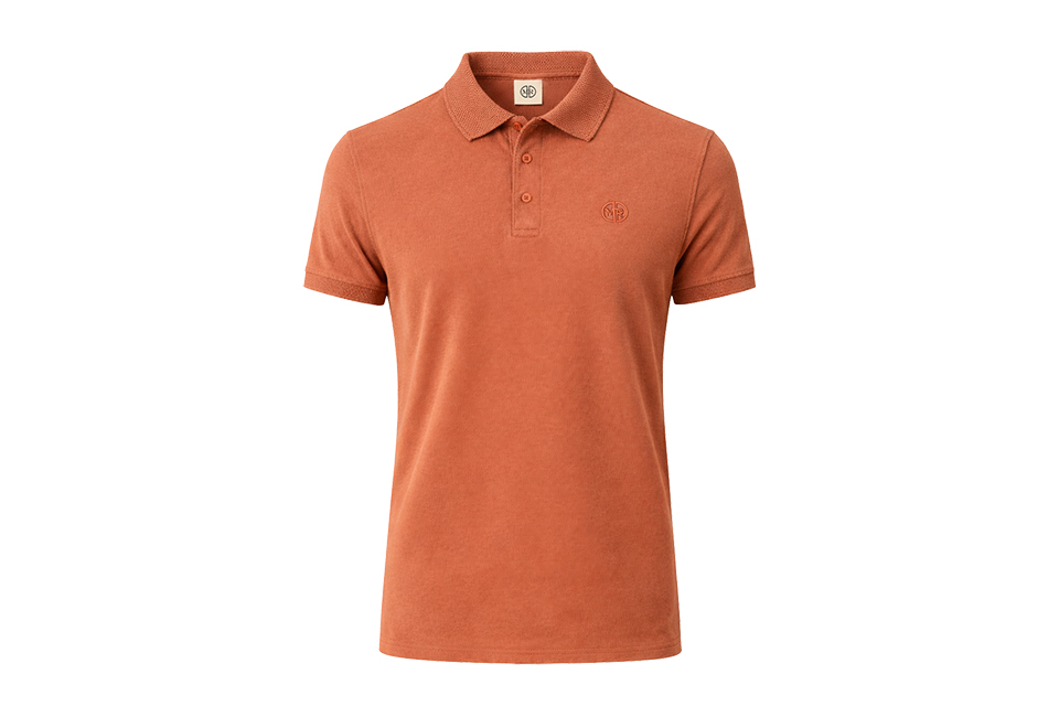 Stilfuld herre-polo i bomuld
