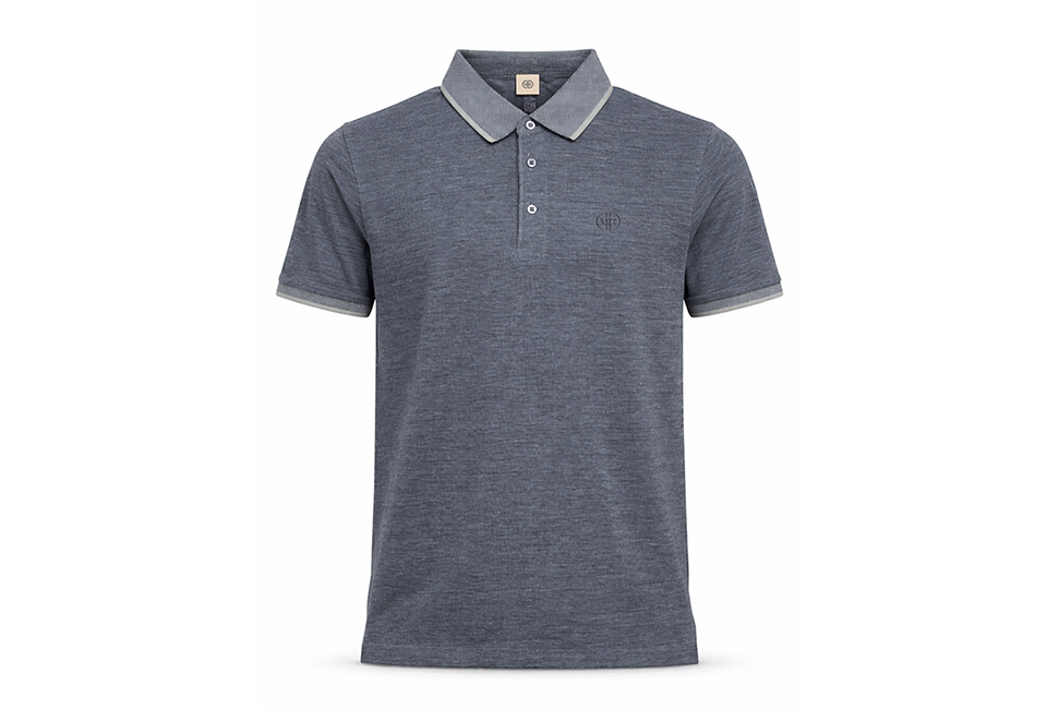 Stilfuld herre-polo i bomuld