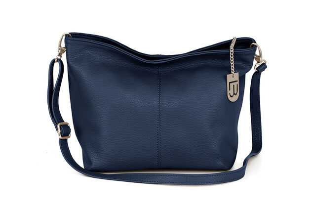 Luxurious Italian leather handbag in 11 stylish, fresh colours