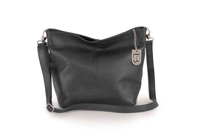 Luxurious Italian leather handbag in 11 stylish, fresh colours