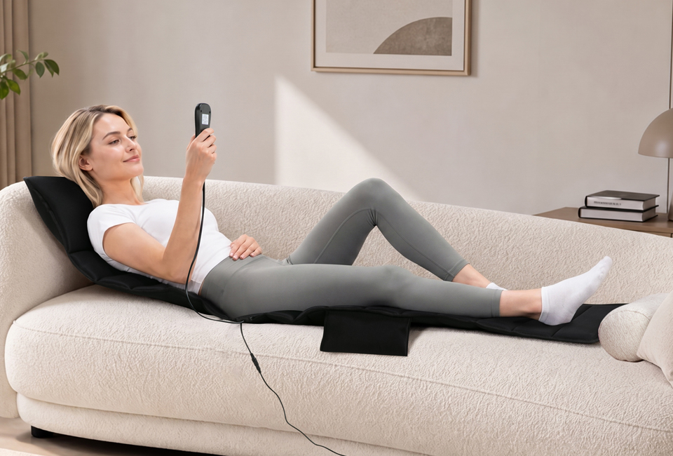 Massagematte mit 8 Einstellungen für ultimative Entspannung