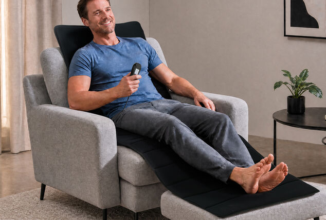 Massagematte mit 8 Einstellungen für ultimative Entspannung