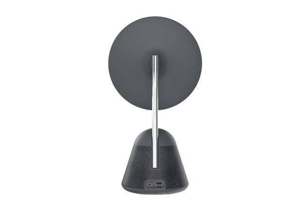5-in-1-Radiowecker mit Spiegel, Bluetooth-Lautsprecher und kabellosem Ladegerät