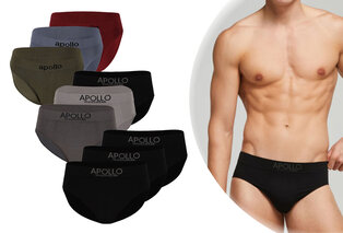 3er-Packung nahtlose Herren-Slips aus Baumwolle — 10