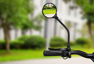 Rétroviseur pour vélo avec bras flexible — 6