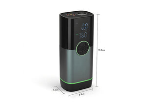 Compresseur d'air sans fil puissant avec arrêt automatique — 2