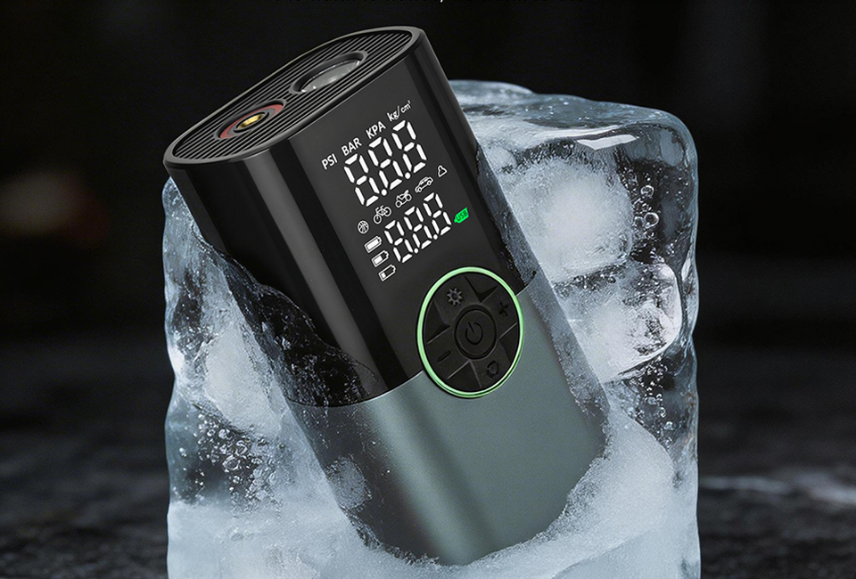 Compresseur d'air sans fil puissant avec arrêt automatique