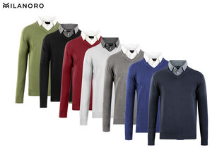 Pull homme avec col de chemise — 1