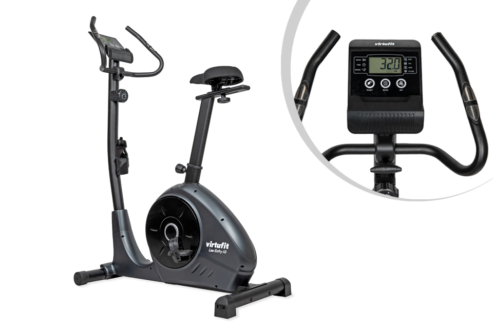 Komfortabler Heimtrainer mit niedrigem Einstieg