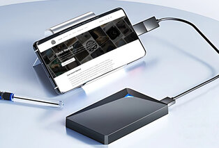 Externe harde schijf van 250, 500 of 1000 GB — 4