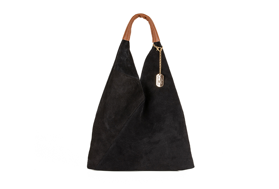 Stilvolle italienische Leder-Handtasche mit separater Innentasche