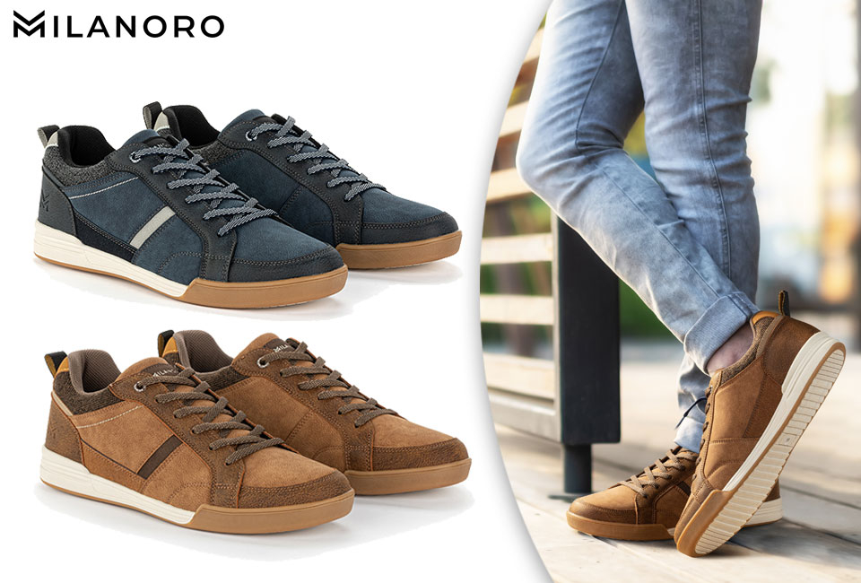 Baskets élégantes et confortables pour hommes