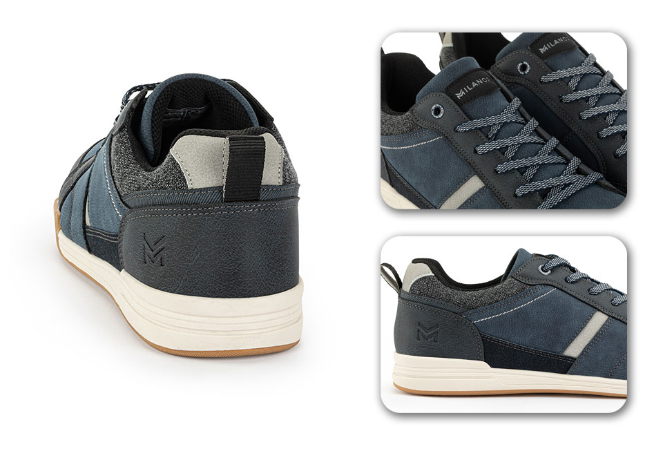 Baskets élégantes et confortables pour hommes