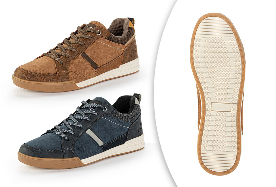 Baskets élégantes et confortables pour hommes