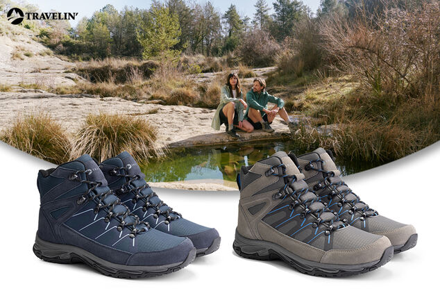 J'achète: Chaussures de randonnée étanches Travelin' avec semelle profilée robuste - 60% de réduction