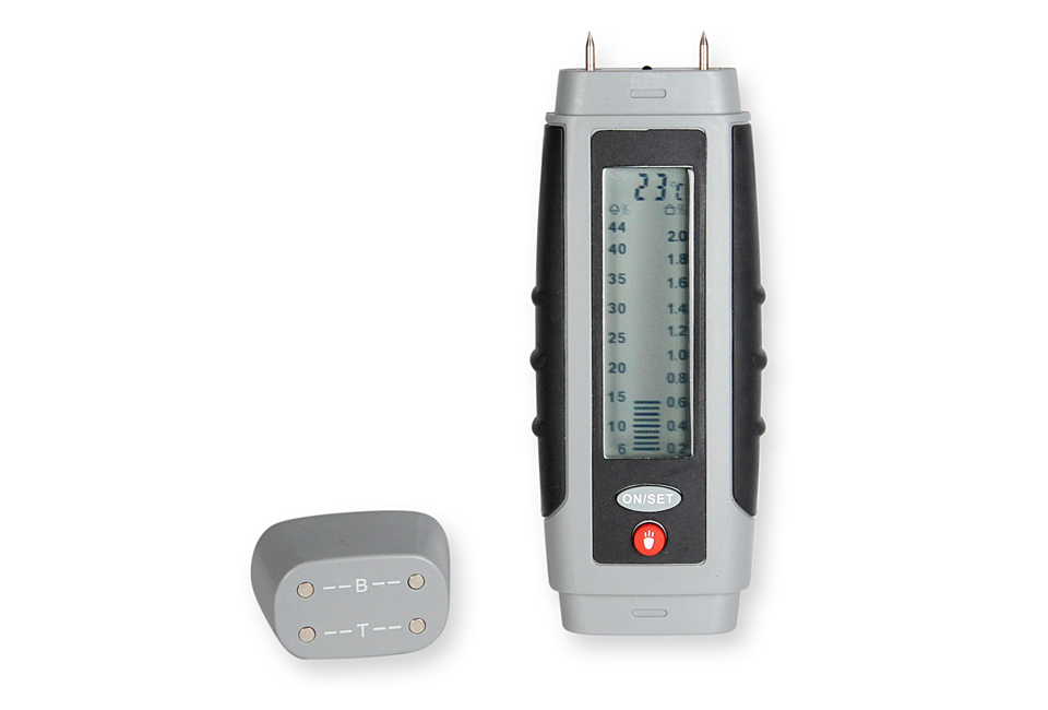 Digitale Vochtmeter met LCD-display en LED-verlichting