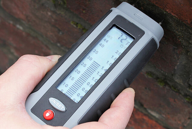 Digitale Vochtmeter met LCD-display en LED-verlichting