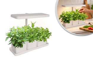Smart indoor grower with LED grow light — 1