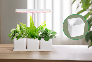 Smart indoor grower with LED grow light — 5