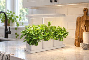 Smart indoor grower with LED grow light — 7