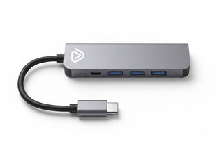 Vlectro 5-in-1 USB-C adapter with 4K HDMI and 100W Power Delivery — 3