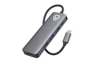 Vlectro 5-in-1 USB-C adapter with 4K HDMI and 100W Power Delivery — 5