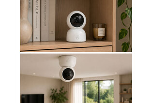 Caméra de sécurité intérieure intelligente avec vision nocturne et carte mémoire SD en option — 6
