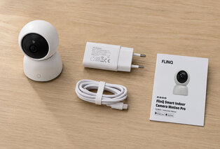 Caméra de sécurité intérieure intelligente avec vision nocturne et carte mémoire SD en option — 9