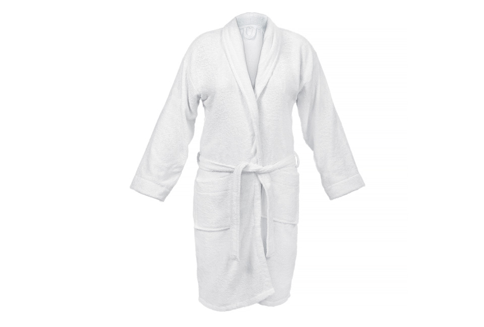 A wonderfully soft cotton bathrobe for men and women
