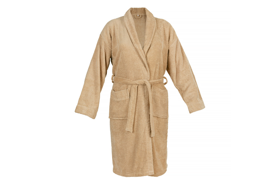 A wonderfully soft cotton bathrobe for men and women