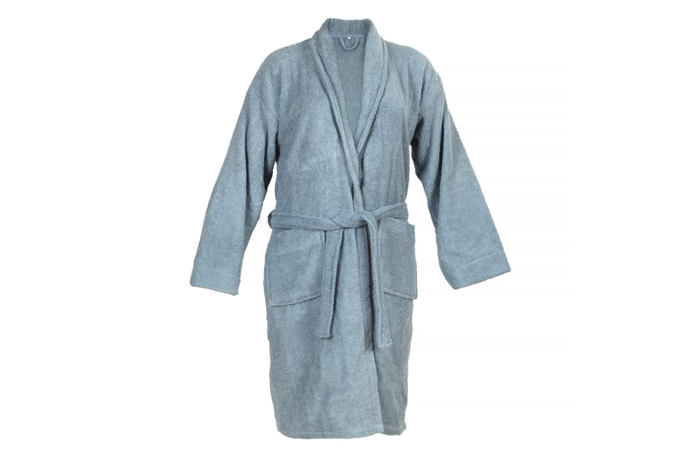 A wonderfully soft cotton bathrobe for men and women