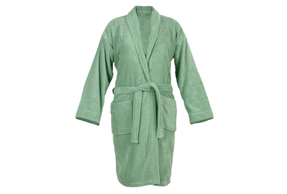 A wonderfully soft cotton bathrobe for men and women