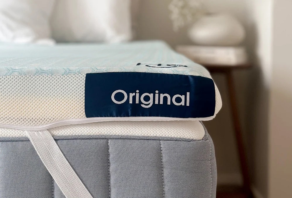 Luxury top-deck mattress with memory foam and comfort foam