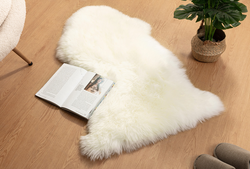 Soft sheepskin