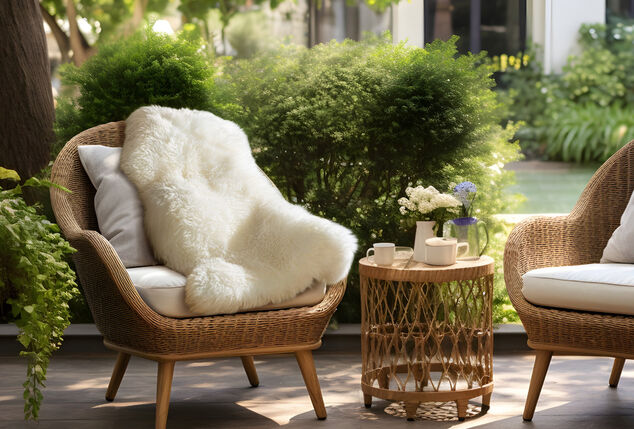 Soft sheepskin