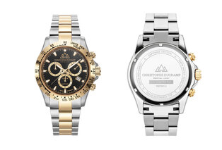 Élégante montre suisse pour hommes signée Christophe Duchamp — 2
