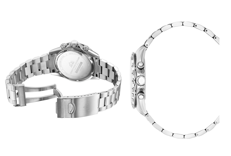 Élégante montre suisse pour hommes signée Christophe Duchamp