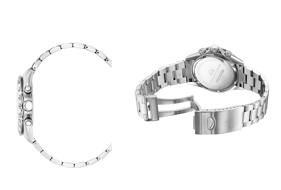 Élégante montre suisse pour hommes signée Christophe Duchamp