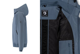 Chaqueta hardshell impermeable y cortavientos para hombre — 4