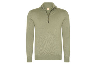 Stylish Mario Russo short-zip jumper — 16