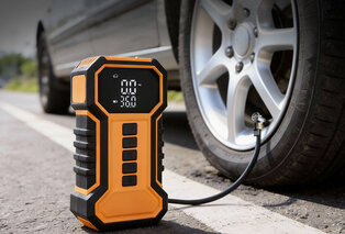 Puissante jumpstarter 2-en-1 avec compresseur — 3